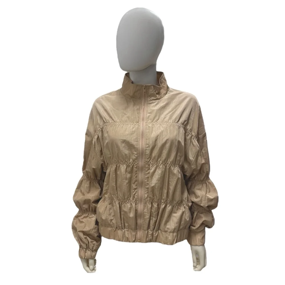 Missguided Tan Jacket Women's Size 6